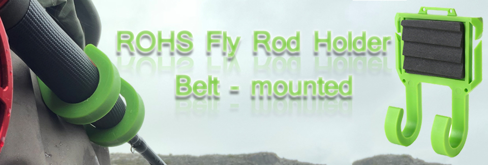 Maxcatch Belt Clip Fly Rod Holder Belt-Mounted 