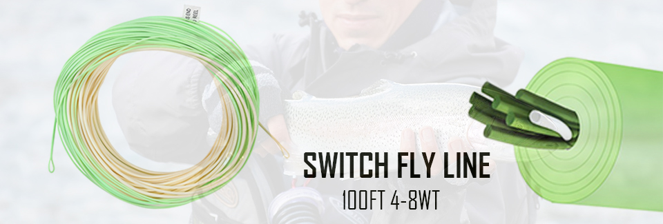 WF5 Light Green Weight Forward Distance Floating  Fly Fishing Line 