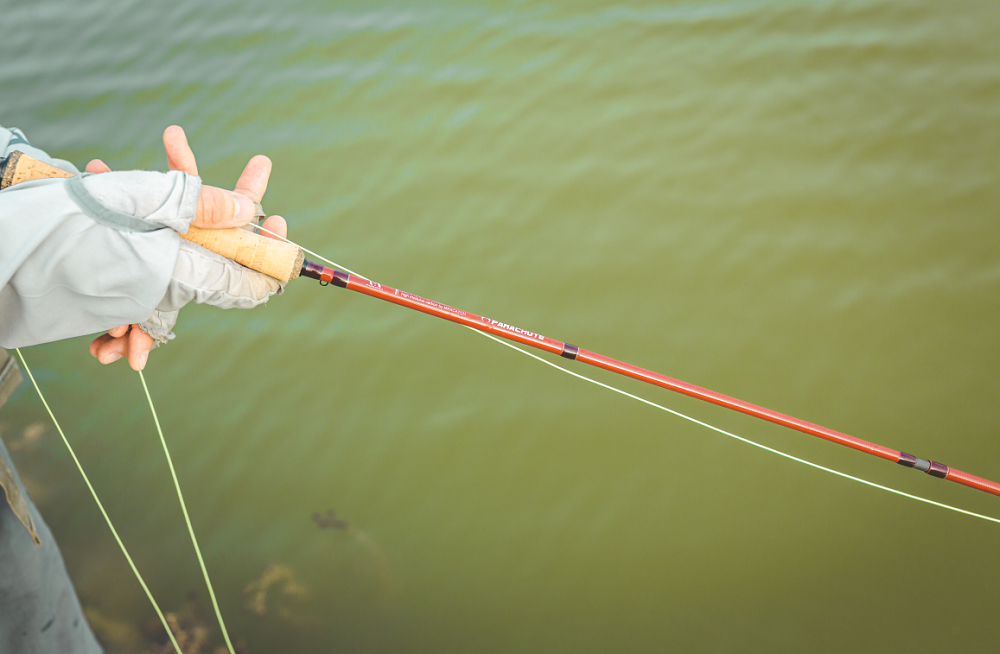 Maxcatch Practice Fly Rod – 2-Piece 50" Graphite Rod For Beginners, Includes Fly Line & Indicators