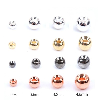 100PCS Tungsten Fly Tying Beads Combo