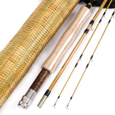 Bamboo fly rod 9093 double tip