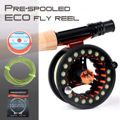 Frosted Black Pre-Loaded ECO Reel