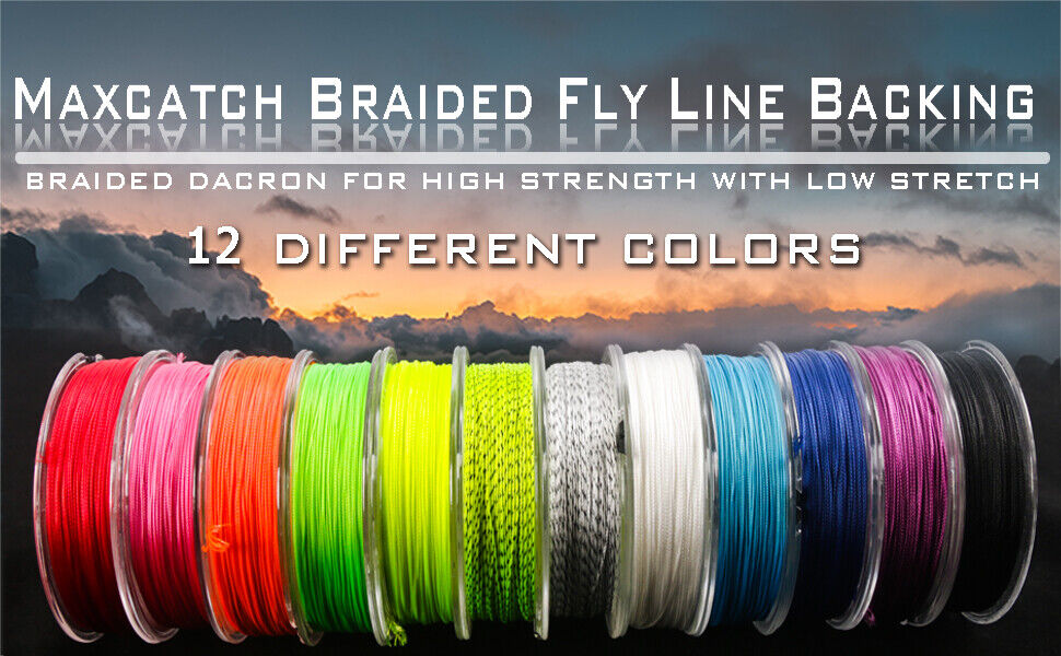 Braided Backing for Fly Line