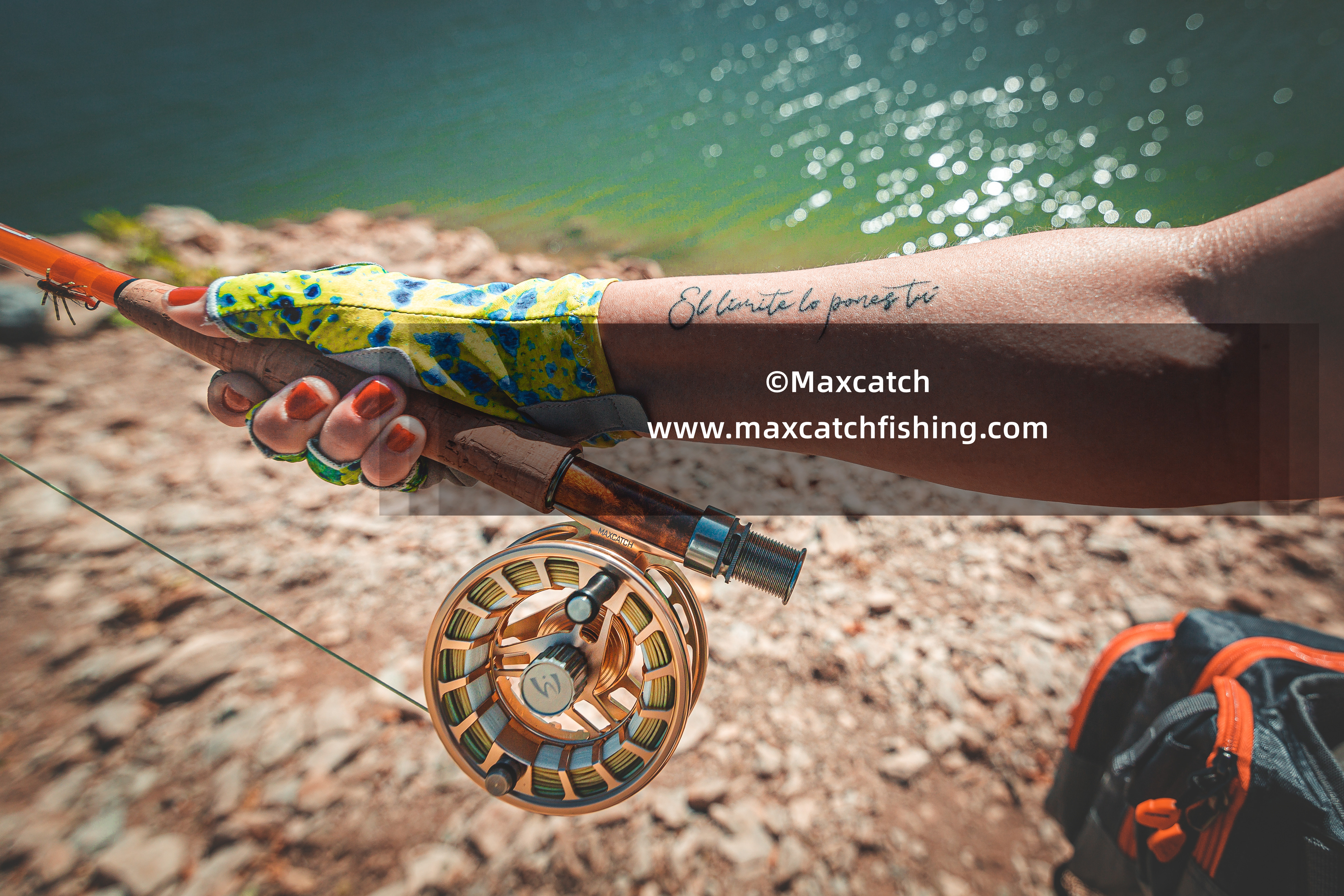 Maxcatch 1/2/3WT Fly Rod Combo Medium-Fast Fly Fishing Rod & Fly